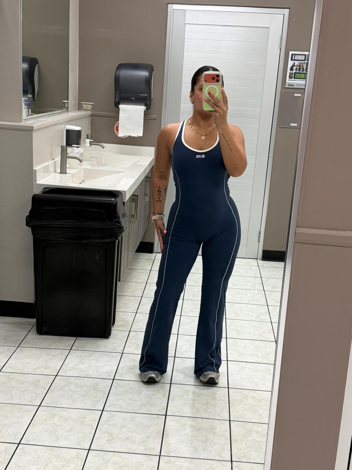 Deep Blue Essential Jumpsuit